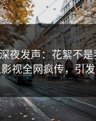 神秘人深夜发声：花絮不是我干的！人人影视全网疯传，引发众怒
